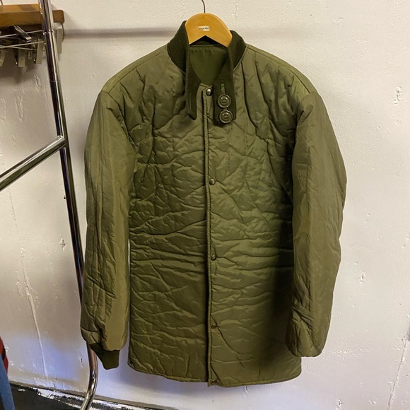 Military quilted puffer jacket - Picture 4 of 7